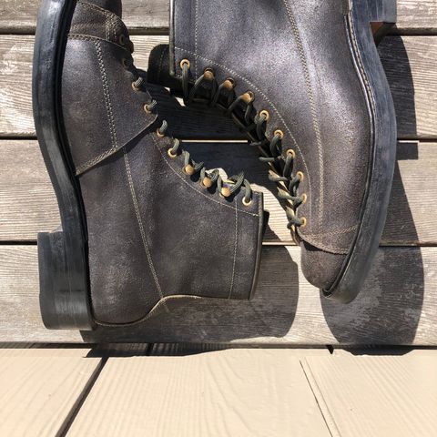 View photo of Sagara Cordmaster in Badalassi Carlo Oliva Minerva Overdyed Black