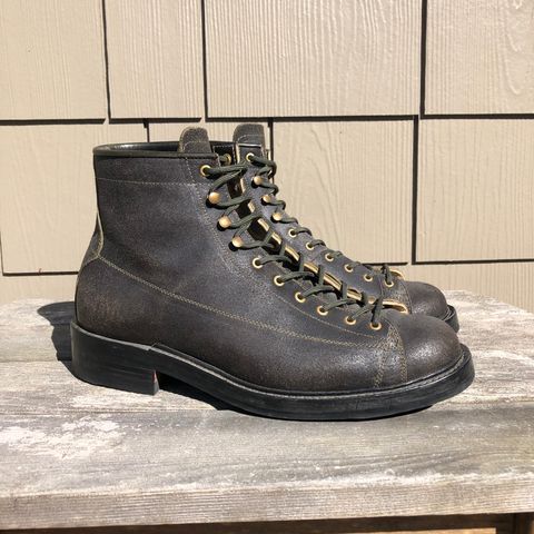 View photo of Sagara Cordmaster in Badalassi Carlo Oliva Minerva Overdyed Black