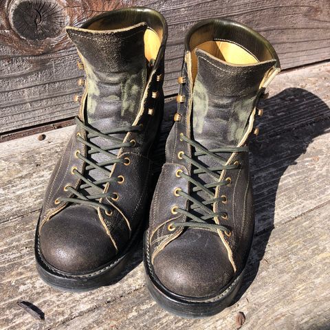 View photo of Sagara Cordmaster in Badalassi Carlo Oliva Minerva Overdyed Black