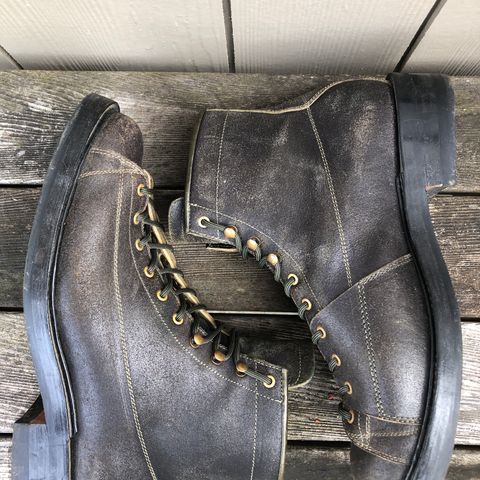 View photo of Sagara Cordmaster in Badalassi Carlo Oliva Minerva Overdyed Black