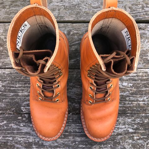 View photo of Nicks DomePro in Wickett & Craig Tan English Bridle