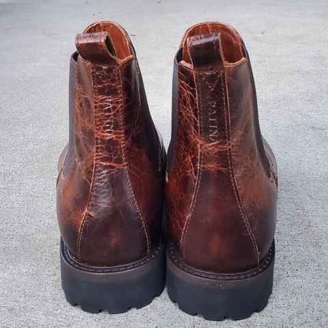 View photo of Portland Leather Chelsea Boot in Highland Brown