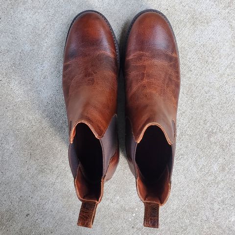 View photo of Portland Leather Chelsea Boot in Highland Brown