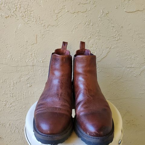 View photo of Portland Leather Chelsea Boot in Highland Brown