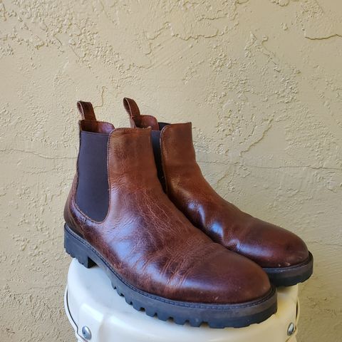 View photo of Portland Leather Chelsea Boot in Highland Brown