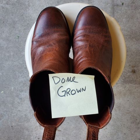 View photo of Portland Leather Chelsea Boot in Highland Brown