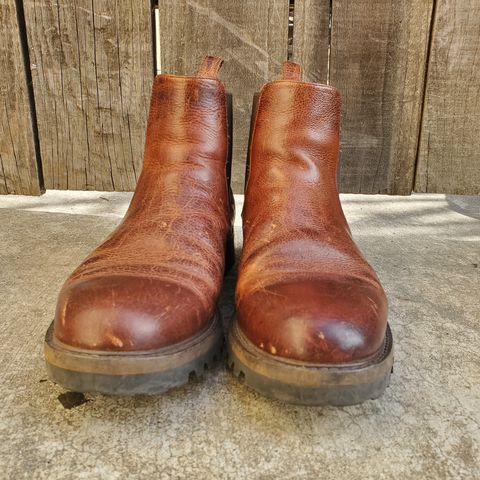 View photo of Portland Leather Chelsea Boot in Highland Brown