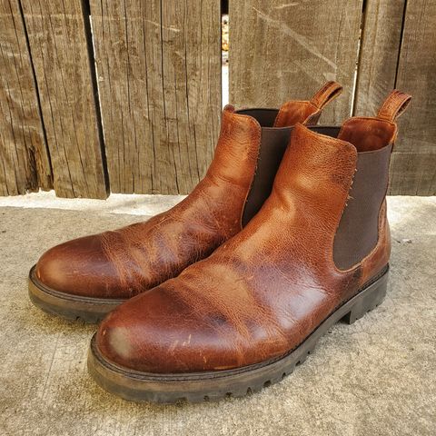 View photo of Portland Leather Chelsea Boot in Highland Brown