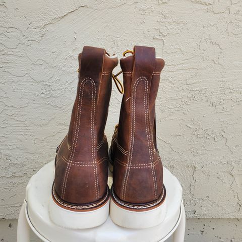 Thorogood American Heritage 8" Moc Toe in Seidel Trail Crazy Horse