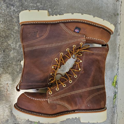 Thorogood American Heritage 8" Moc Toe in Seidel Trail Crazy Horse