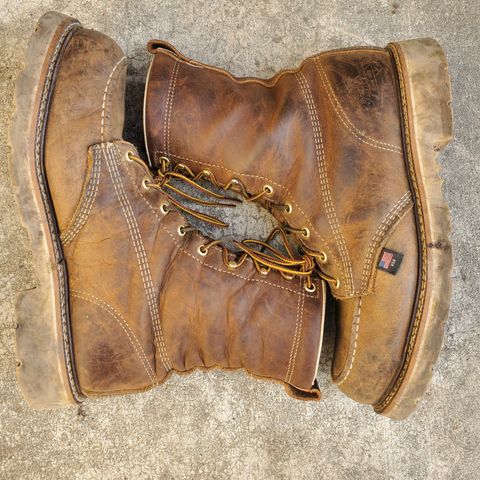 Thorogood American Heritage 8" Moc Toe in Seidel Trail Crazy Horse