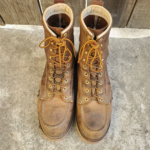 Thorogood American Heritage 8" Moc Toe in Seidel Trail Crazy Horse