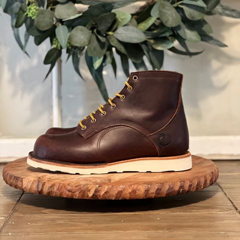 Origin AMERICAN BISON 6" CHRISTY NATURAL BOOT in American Bison