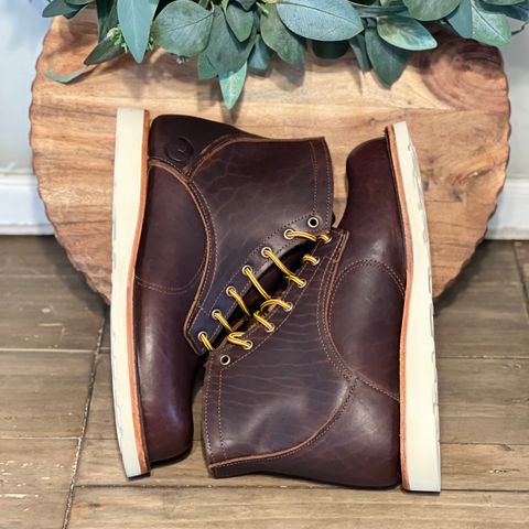 Origin AMERICAN BISON 6" CHRISTY NATURAL BOOT in American Bison