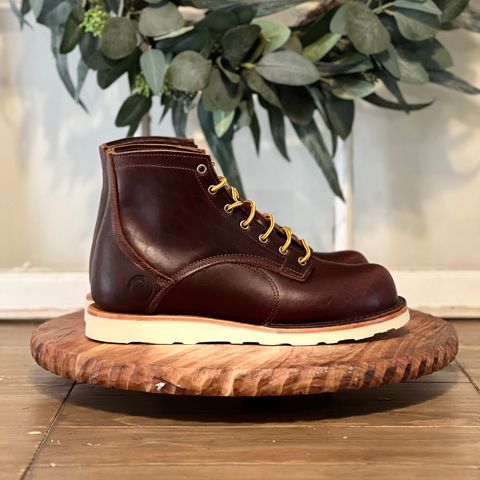 Origin AMERICAN BISON 6" CHRISTY NATURAL BOOT in American Bison
