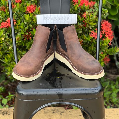 Danner Bull Run Chelsea in Brown Full Grain