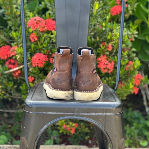 Danner Bull Run Chelsea in Brown Full Grain