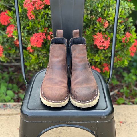 Danner Bull Run Chelsea in Brown Full Grain