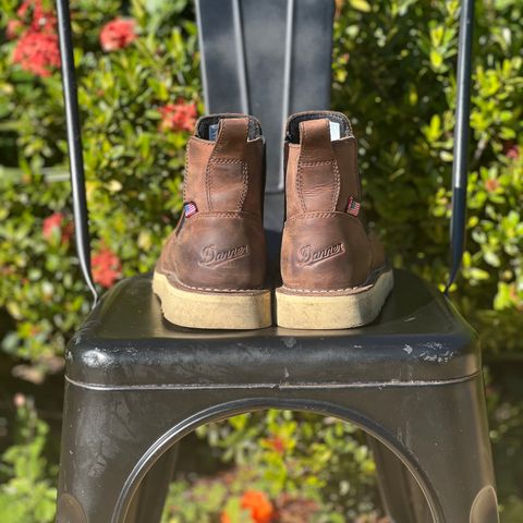 Danner Bull Run Chelsea in Brown Full Grain