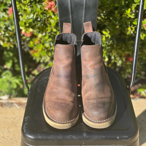 Danner Bull Run Chelsea in Brown Full Grain