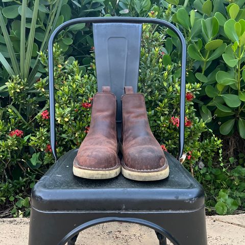 Danner Bull Run Chelsea in Brown Full Grain