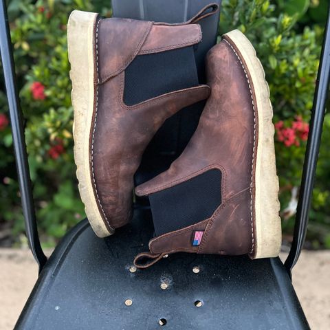 Danner Bull Run Chelsea in Brown Full Grain