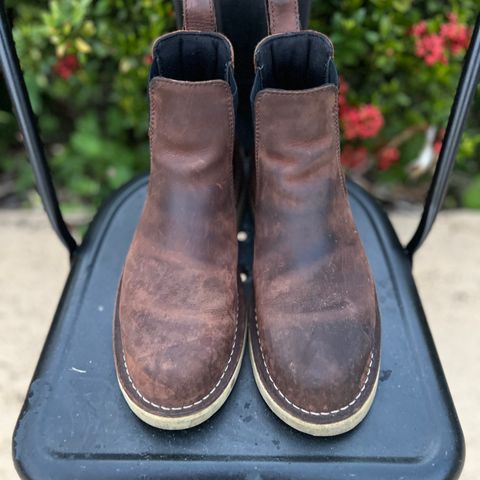 Danner Bull Run Chelsea in Brown Full Grain