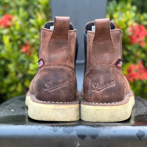 Danner Bull Run Chelsea in Brown Full Grain