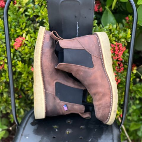 Danner Bull Run Chelsea in Brown Full Grain