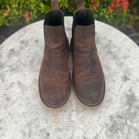 Danner Bull Run Chelsea in Brown Full Grain