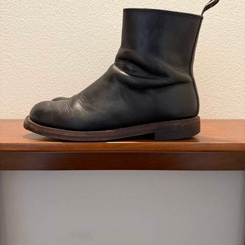 Rolling Dub Trio Casper Boot in Horween Black Chromexcel