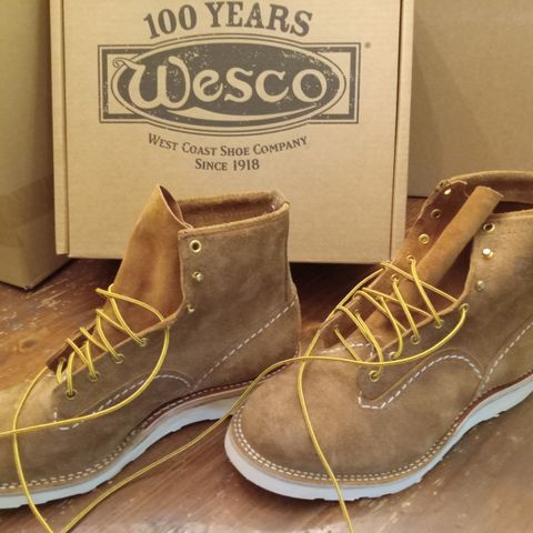 Wesco Jobmaster in Seidel British Tan Domain Roughout
