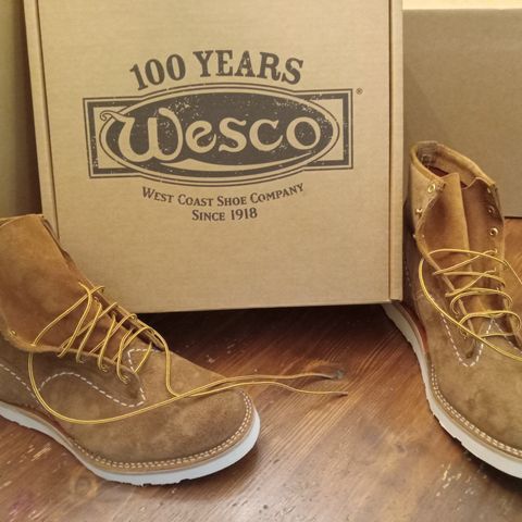 Wesco Jobmaster in Seidel British Tan Domain Roughout