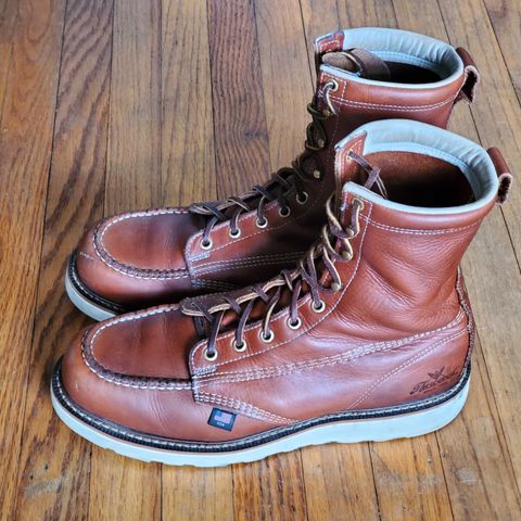 Search result thumbnail of Thorogood 8" Moc Toe in Unknown Material