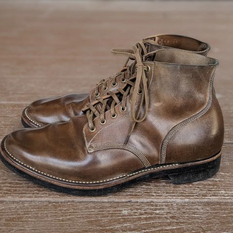 View photo of NF Bootmaker Milton Boot in Maryam Salvia Horsebutt