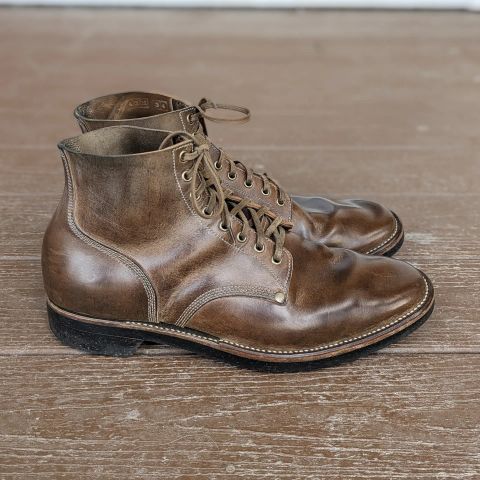 View photo of NF Bootmaker Milton Boot in Maryam Salvia Horsebutt