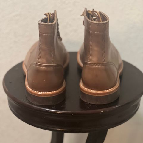 Oak Street Bootmakers Trench Boot in Horween Natural Chromexcel