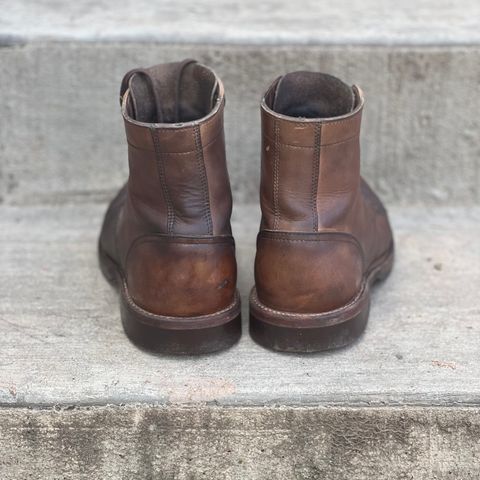 Oak Street Bootmakers Trench Boot in Horween Natural Chromexcel