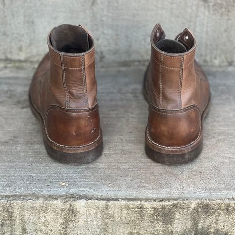 Oak Street Bootmakers Trench Boot in Horween Natural Chromexcel