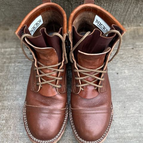 Nicks Urban Drifter in Wickett & Craig Brown Oiled Latigo