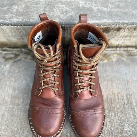 Nicks Urban Drifter in Wickett & Craig Brown Oiled Latigo
