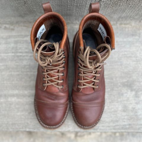 Nicks Urban Drifter in Wickett & Craig Brown Oiled Latigo