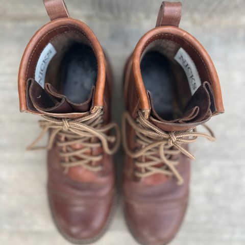 Nicks Urban Drifter in Wickett & Craig Brown Oiled Latigo
