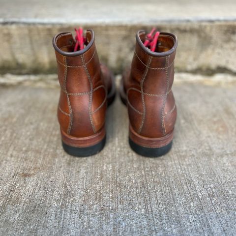Hidalgo Boots Monkey Boot in Indonesian Java Brown Pull Up
