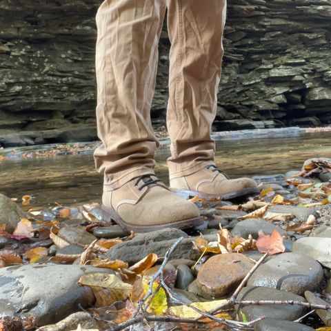 Oak Street Bootmakers Field Boot in Horween Natural Chromexcel Roughout