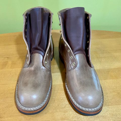 Nicks MTO in Horween Natural Chromexcel