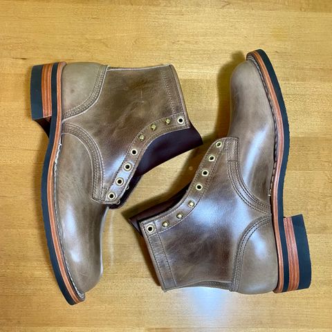 Nicks MTO in Horween Natural Chromexcel