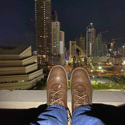 Nicks MTO in Horween Natural Chromexcel