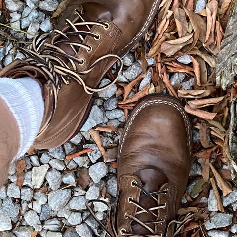 Nicks MTO in Horween Natural Chromexcel