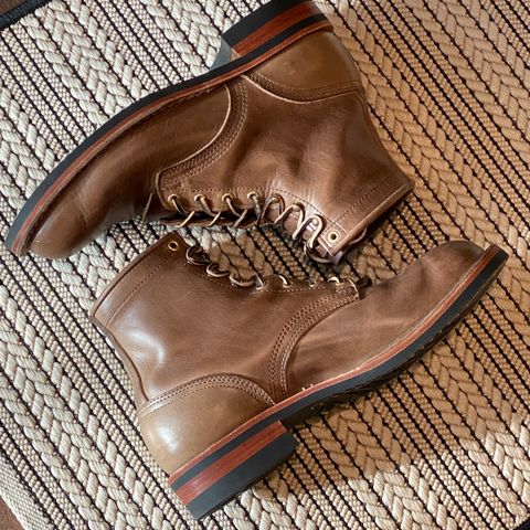 Nicks MTO in Horween Natural Chromexcel